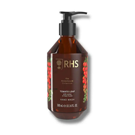 Rhs The Greenhouse Tomato Leaf With Notes Of Red Fruits Sıvı El Sabunu 300 Ml