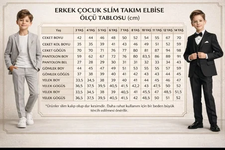 Erkek Çocuk Haki Takım Elbise Keten Spor Takım Ceket Pantolon Tişort 8-14 Yaş
