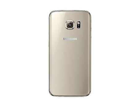 Samsung Galaxy S6 Edge Arka Batarya Pil Kapağı-Gold