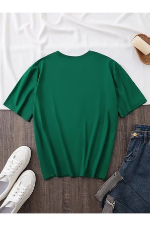 Unisex Kurdele Baskılı Tasarım Tshirt