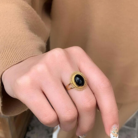 Altın Venüs Telkari Yüzük 14 Ayar