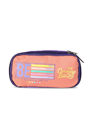 Cambridge Polo Club Be Happy Tek Bölmeli Unisex Çocuk Kalem Kutusu