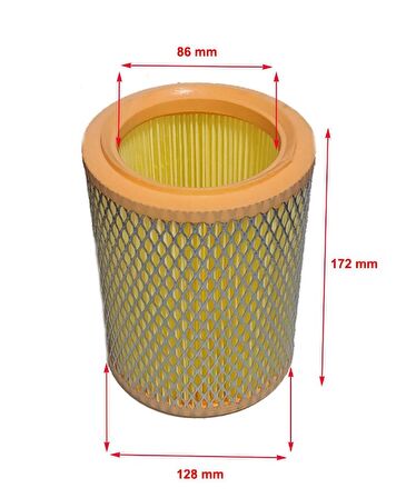 Renault 9 1.4 Turbo 1984-1989 Hava Filtresi