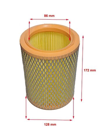 Renault Super5 1985-1996 Hava Filtresi