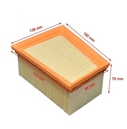 Dacia Duster 1.6 16V 77 Kw 105 Hp 2010-2018 Hava Filtresi