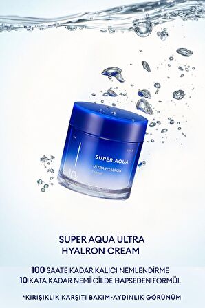 Missha Super Aqua Tüm Cilt Tipleri İçin Su Bazlı Yağsız Nemlendirici Yüz Bakım Kremi 70 ml
