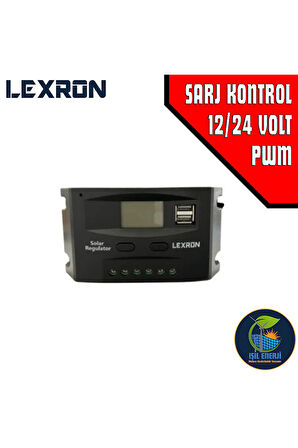 10 Amper 12/24 Volt Pwm Solar Şarj Kontrol Cihazı Regülatörü