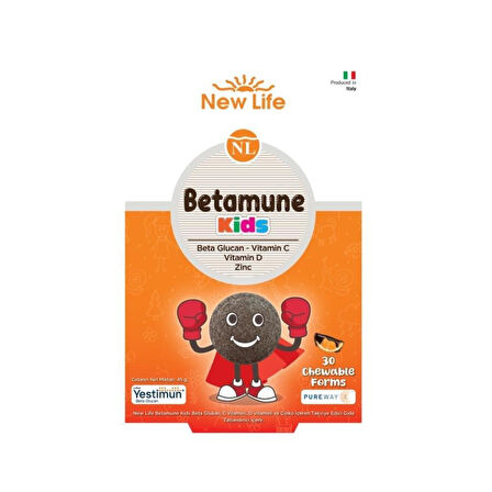 New Life Betamune Kids 30 Yumuşak Kapsül 640128141433