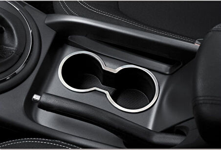 S-Dizayn Kia Sportage Krom Bardaklık Çerçevesi 2010-2014