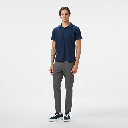 Nautica Erkek Lacivert Classic Fit Polo Yaka T-Shirt