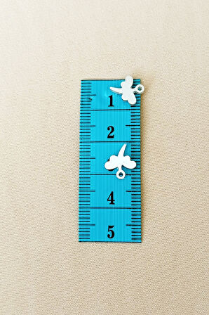 Oya Abiye Bileklik Kolye Pleksi Metalik Plastik Pul Gümüş Renk 24 gram 270 adet - BNC563