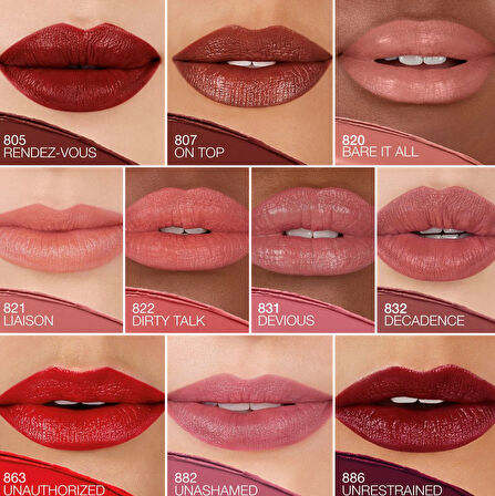 NARS Explicit Lipstick - Saten Bitişli Uzun Süre Kalıcı Ruj - After Party 