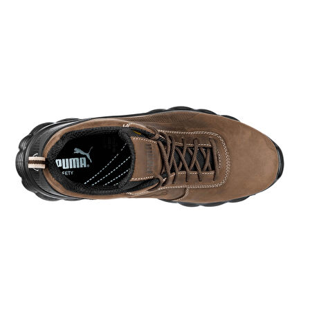 Puma Condor Brown Low Çelik Burunlu Nubuk Deri İş Ayakkabısı S3 SRC ESD 