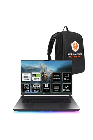 Rog Strix G16 i5 13450HX 8GB 256GB SSD RTX5050/8GB 165Hz 16" FHD+ W11P Gaming Laptop G615JH
