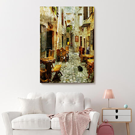 Güzel Sokak Tablosu - Beautiful Street-6406