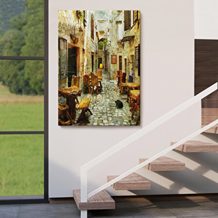 Güzel Sokak Tablosu - Beautiful Street-6406