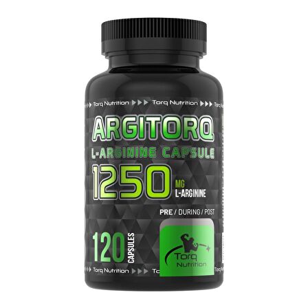 Argitorq L-Arginine Capsule 1250 mg 120 Kapsül