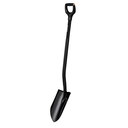 Fiskars 1066707 Ergonomik Pro Sivri Uçlu Ağır İş Küreği XL