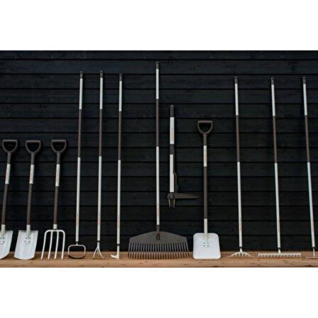 Fiskars 135523 Beyaz Hafif Toprak Tırmığı 14 Diş
