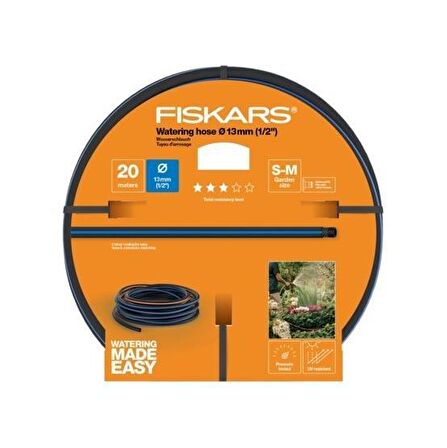 Fiskars 1027102 Sulama Hortumu 13 mm (1/2") 20 mt Q3