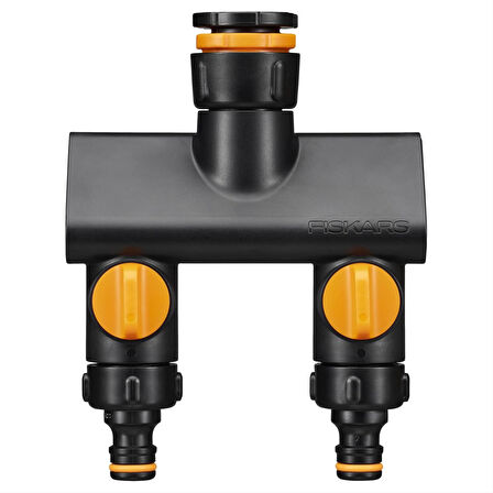 Fiskars 1070577 İkiz Musluk Bağlantı Aparatı (21mm/26,5mm/33,3mm)