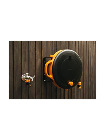 Fiskars Hortum Makara Seti S 3/8" Siyah 9 mm 15 m 1071660