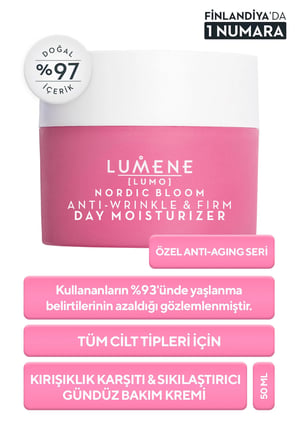 Gündüz Kremi - Nordic Bloom Anti-Wrinkle & Firm Day Moisturizer Kırışıklık Karşıtı ve Sıkılaştırıcı Gündüz Bakım 50 ml