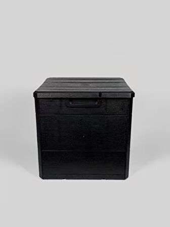 Bahçe Kiler Depolama Sandığı Balkon Saklama Dolabı Kapaklı Plastik Sandık 50X45X50CM 120 Litre