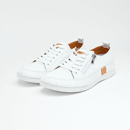 Günlük Hakiki Deri Kadın Sneaker