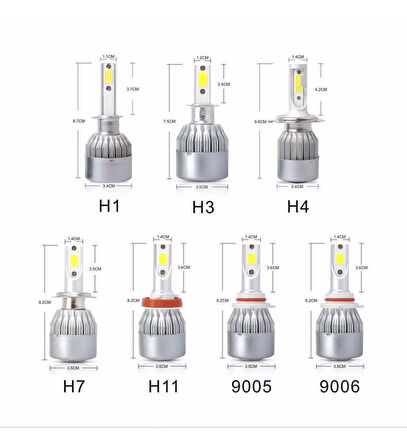 Opel Astra G Uzun Far Led Xenon Şimşek Etkili 1998-2004 Arası