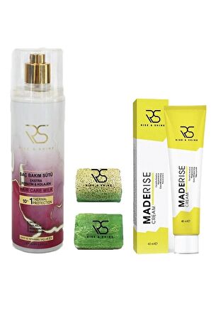 Süper 3 Lü Set ( Maderise + Sabun + Keratin Sütü )