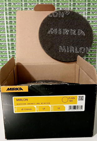 MİRKA MİRLON 150 MM UF1500 GREY 10 ADET KUTU GRİ RENK 8024101094