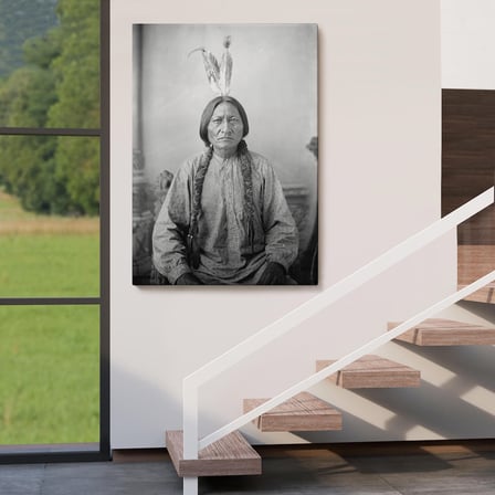 Oturan Boğa Tablosu, Amerikaya Karşı Savaşan Son Kızılderili Kabile Şefi, Sitting Bull-6416