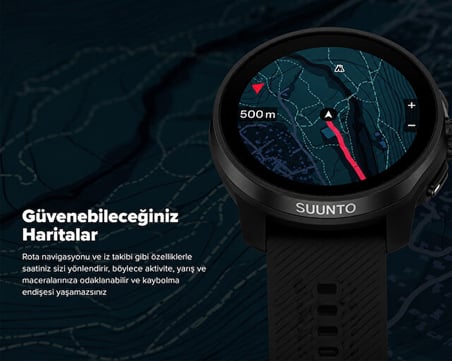 Suunto Race S Sporcu Saati SS051013000 Siyah
