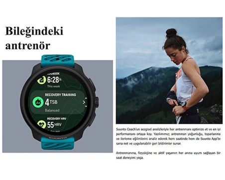 Suunto Race 2 Sporcu Saati SS051203000 Bej