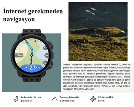 Suunto Vertical Sporcu Saati SS051209000 Yeşil