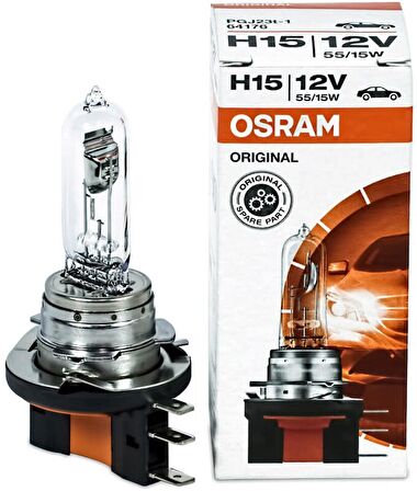 H15 Far Ampulu 12v 55/15w Cıft Tellı osram 64176