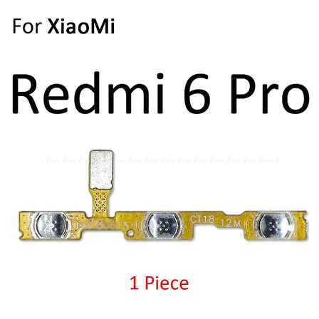 Tkgz Xiaomi Redmi 6 PRO On Off Yan Ses Filmi