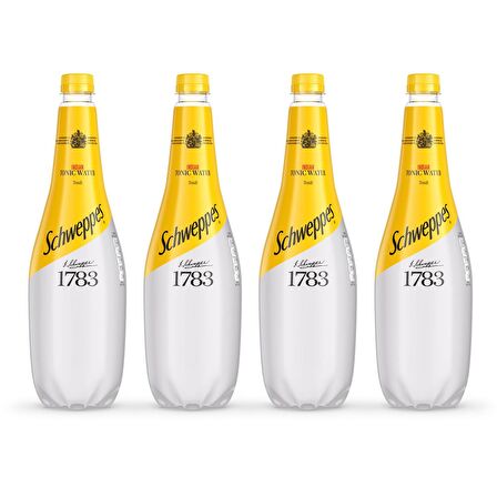 Schweppes Tonik 1 lt x 4 Adet