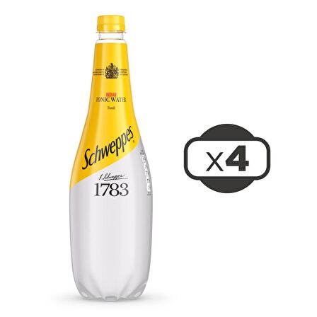 Schweppes Tonik 1 lt x 4 Adet