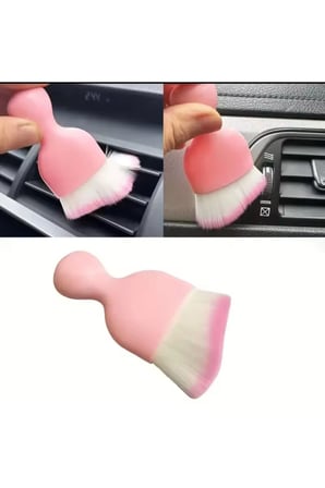 Pembe Renkli Çok Amaçlı Fırça