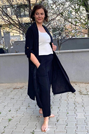 Kadın Siyah Kap Ceket