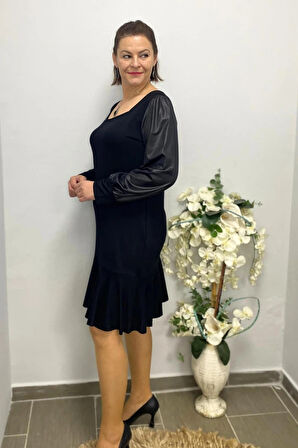 Kadın Siyah Queen Elbise