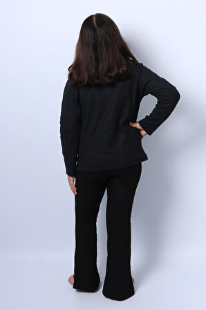 Çocuk Triko Balıkçı Yaka Body A10