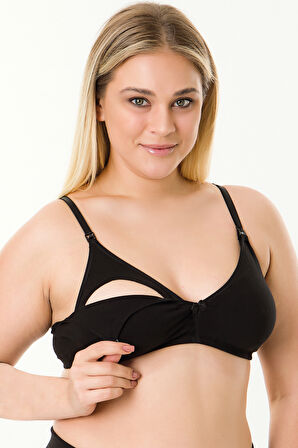 3'lü Çıkarılabilir Pedli Emzirme Sütyeni