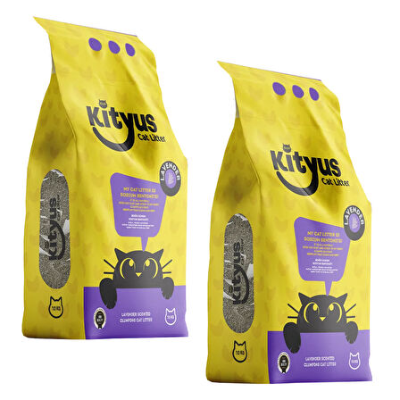 Kityus Lavanta Kokulu Kedi Kumu 10 L x 2 Adet