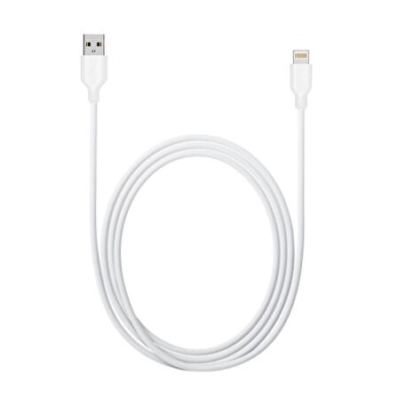 Lightning To Usb Şarj Kablosu 2.4A 1mt Apple İphone 5 6 7 8 X Pro Max Uyumlu Şarz Aksesuarı