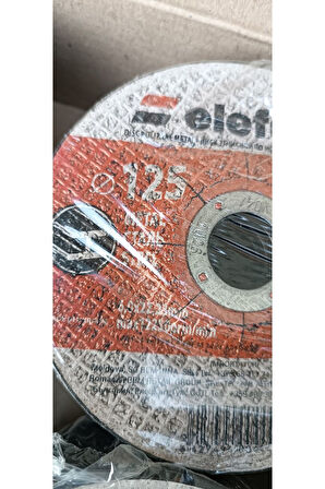 Metal İçin Düz Kesme Disk Taşı (inox) 125*6.0*22.23 (t29) Kutuda 10 Adet