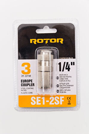 SE1-2SF Kompresör Bağlantı Konnektörü 1/4" R6.35 ROTOR