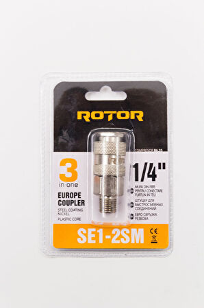 SE1-2SM Kompresör Bağlantı Konnektörü 1/4" ROTOR